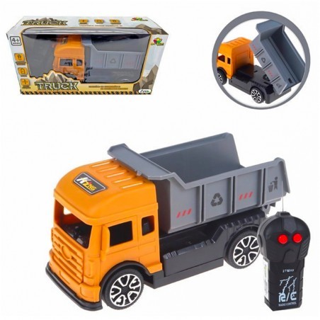 Brinquedo Infantil Carrinho Caminhão Caçamba De Controle Remoto 3 Funções