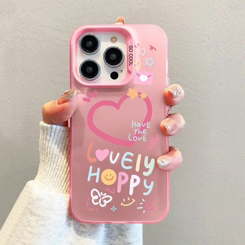 Capinha Capa para iPhone x/xs xr 7/8  11 12 13 14 15 16 17 plus pro max Plus Ultra coração anti-impacto em Oferta na Shopee