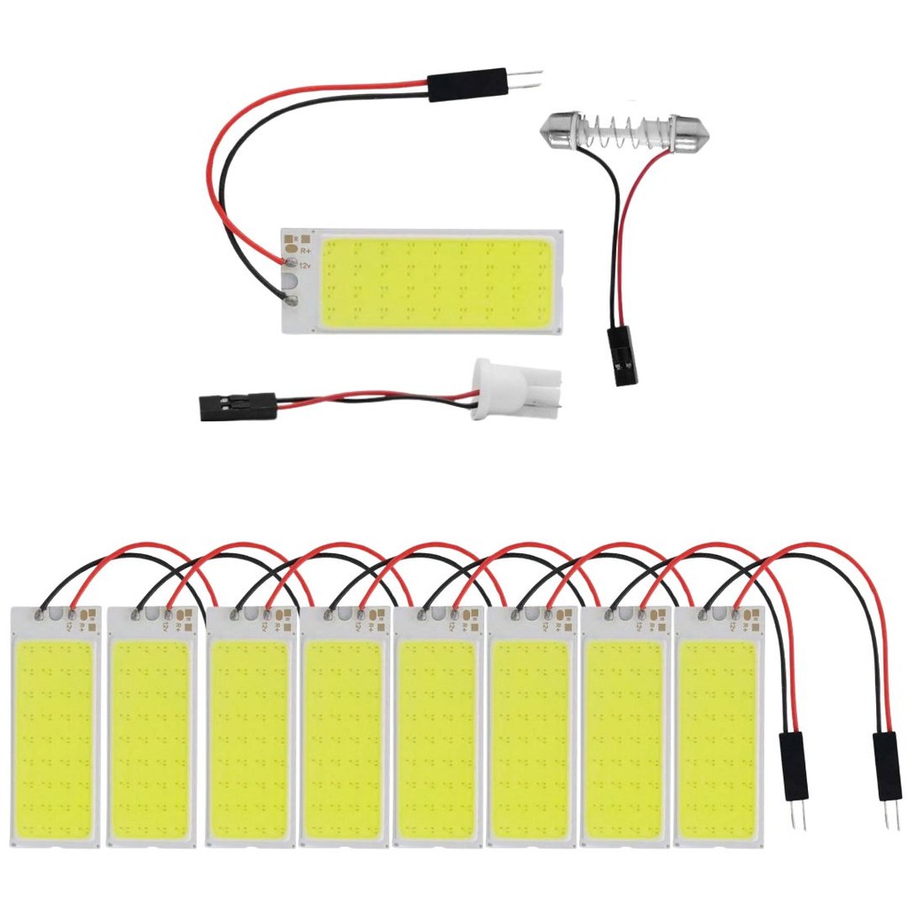 KIT 10 PLACA SUPER LED COB 36 CHIPS T10 TORPEDO M3 em Oferta na Shopee