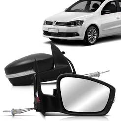 Par Retrovisor Externo Gol G6 2012 2013 2014 2015 2016 Controle Com Seta