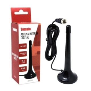 Mini Antena Digital Interna Tomate MTV-3015 HDTV UHF para TV Digital Full HD Compatível c…