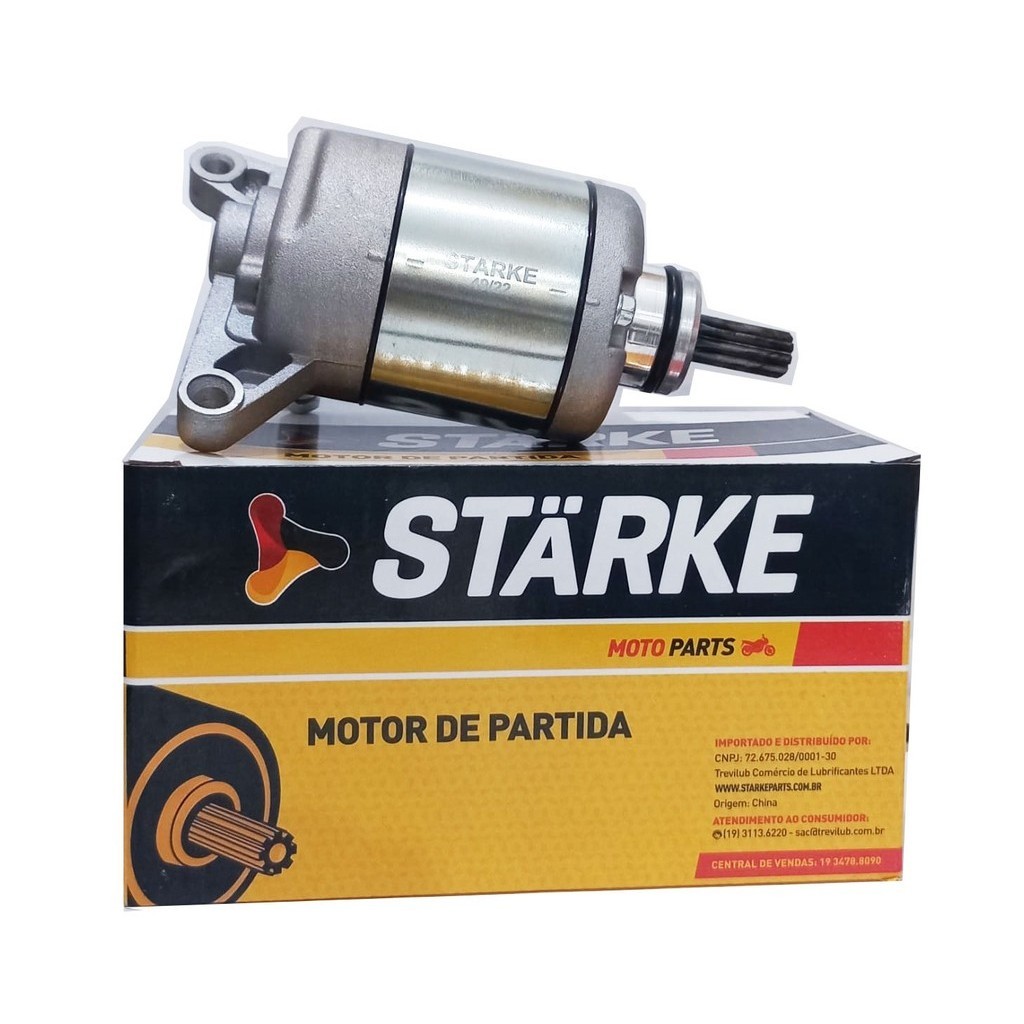 Motor de Partida Cg 150 Titan 2004-2015 / Bros 150 2009-2015 Stärke