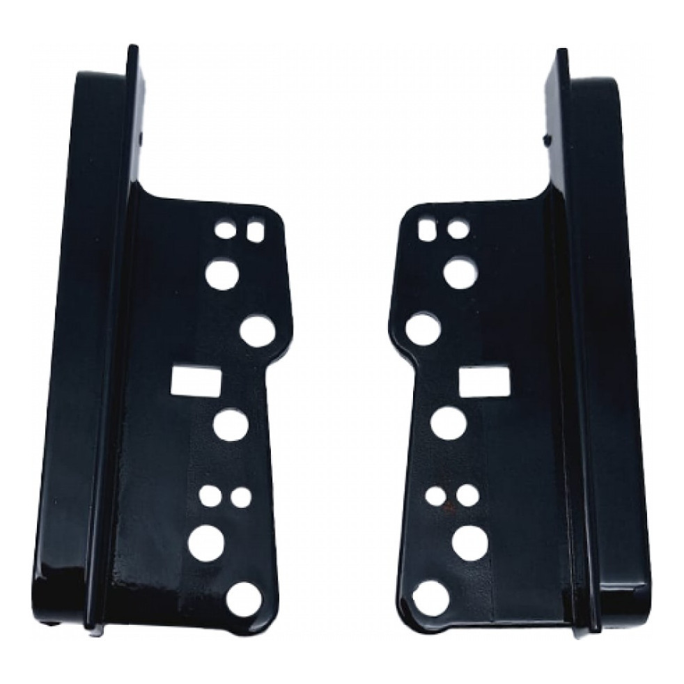 Moldura 2 Din(Laterais) Toyota Corolla 03/07,Hilux 05/11 e Prado Black Piano (Chi/Jap)- Fiamon(6039)