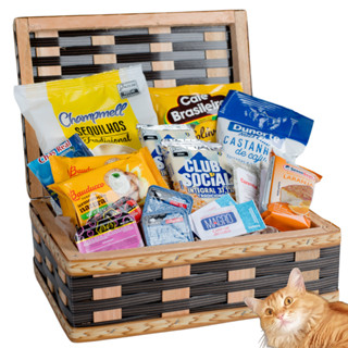 Cesta Bau De Cafe Da Manhã Presente Aniversario Surpresa em Oferta na Shopee