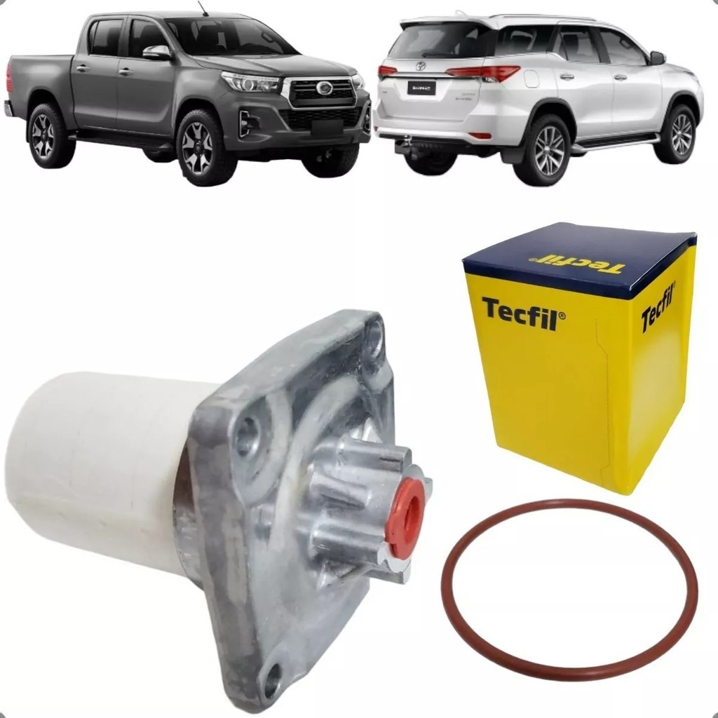 Filtro De Combustivel Hilux Sw4 2.8 16v 2016 A 2025 177cv 204cv Tecfil