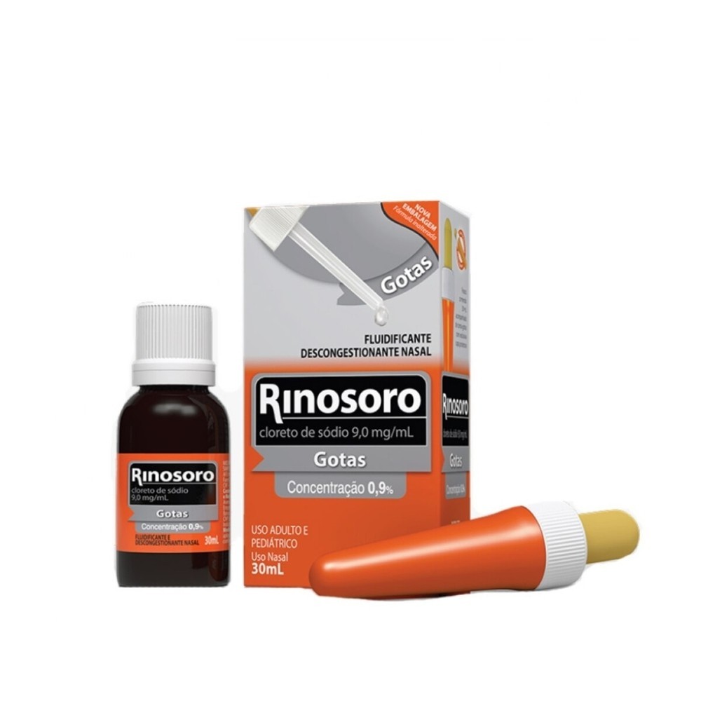 Rinosoro 0,9% Solucao Nasal 30ml em Oferta na Shopee