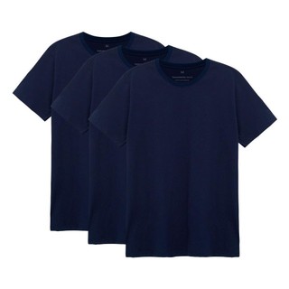 Kit 3 Tech T-Shirt Modal Masculina