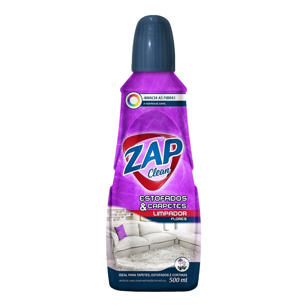Limpa Carpetes e Estofados Zap Clean 500ml