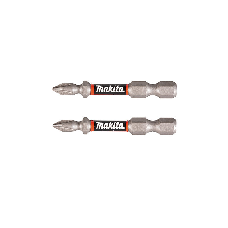 Pacote c/ 2 Pecas Bits Phillips De Torcao 50mm PH1 Premier Makita E-03268