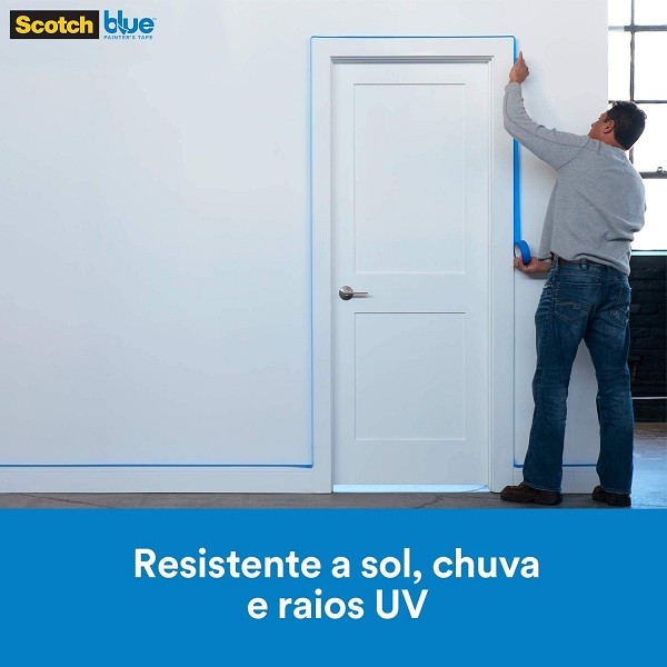 Fita Crepe Blue Tape Profissional 3M 24MM X 50M