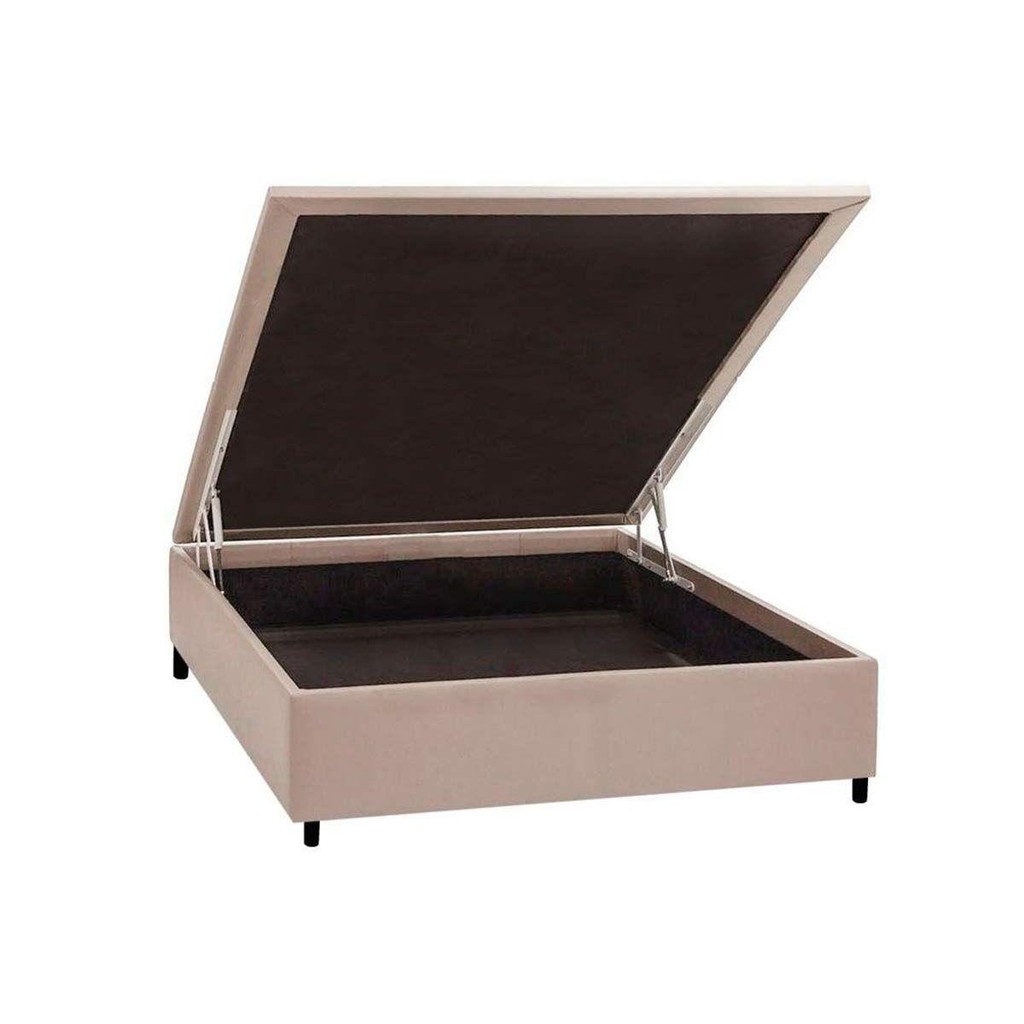 Cama Box Baú Casal Universal Courano Clean (138x188x35) - Costa Rica