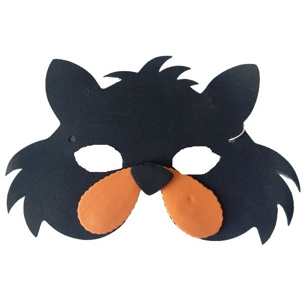 Máscara EVA Gato / Gata Fantasia Teatro Carnaval Halloween Diversão Festa