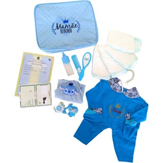 Enxoval Bebê Reborn Menino Realista - 18 Acessórios em Oferta na Shopee