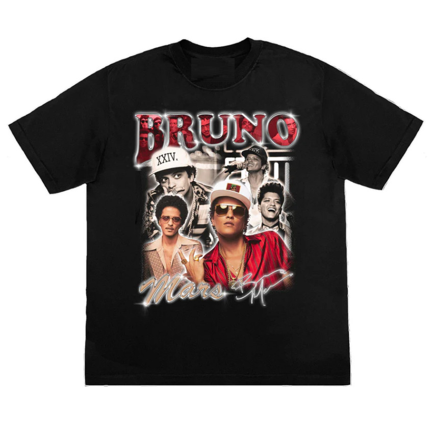 Camiseta Camisa Blusa Unissex Algodão Bruno Mars Cantor Musica Pop Granfina Shops Garanta a Já a Sua Envio Já ! em Oferta na Shopee