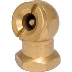 Bico para Encher Pneu Simples 1/4 Npt Latão Vonder