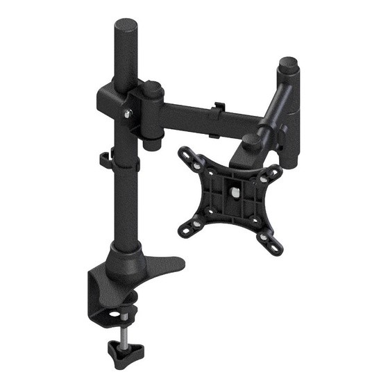 SUPORTE PARA MONITOR COM TELA DE 10 A 24 POLEGADAS TRIARTICULADO GARRA/MORSA