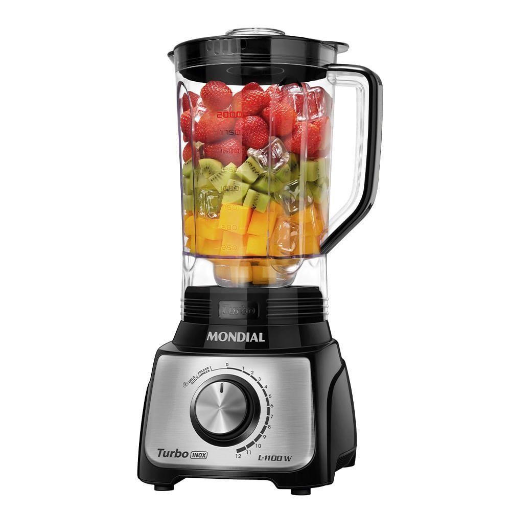 Liquidificador Mondial Turbo Inox 3l L-1100-bi 127v em Oferta na Shopee