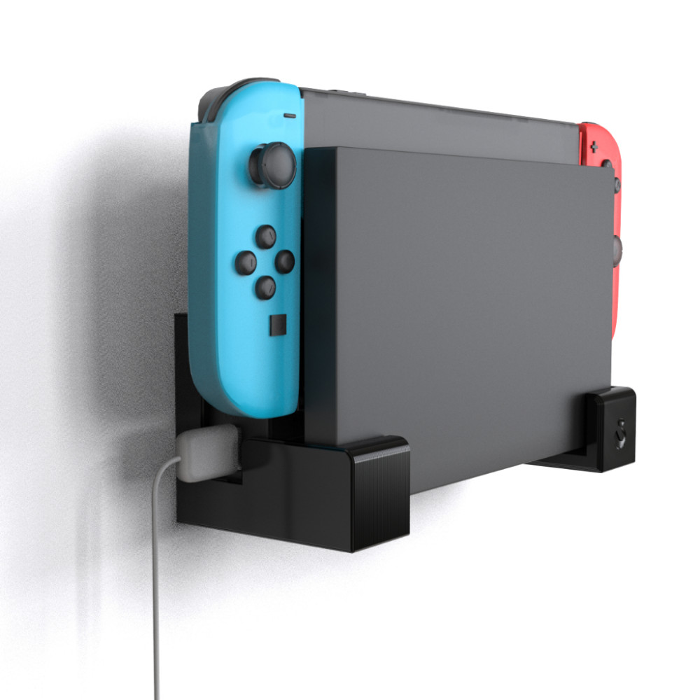 Suporte Video Game Parede Painel Dock Nintendo Switch