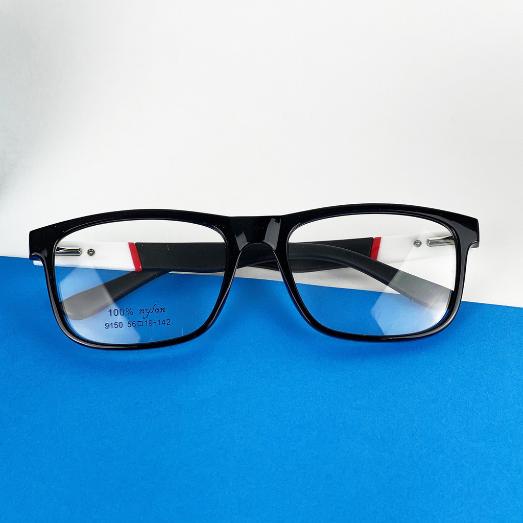 Armação De Óculos Masculino Para Grau Quadrado Resistente  Borrachado