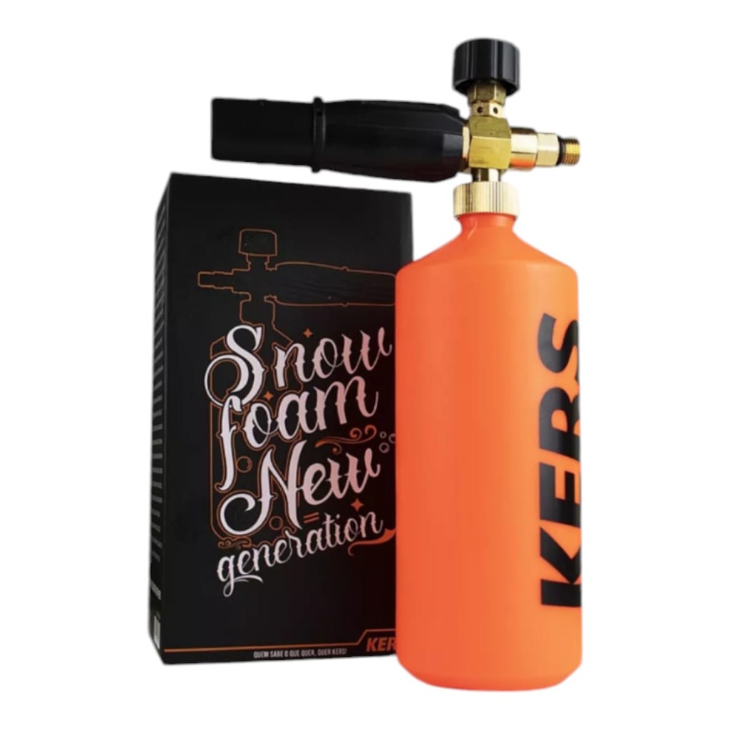 Canhão De Espuma Snow Foam New Generation 1l Kers em Oferta na Shopee