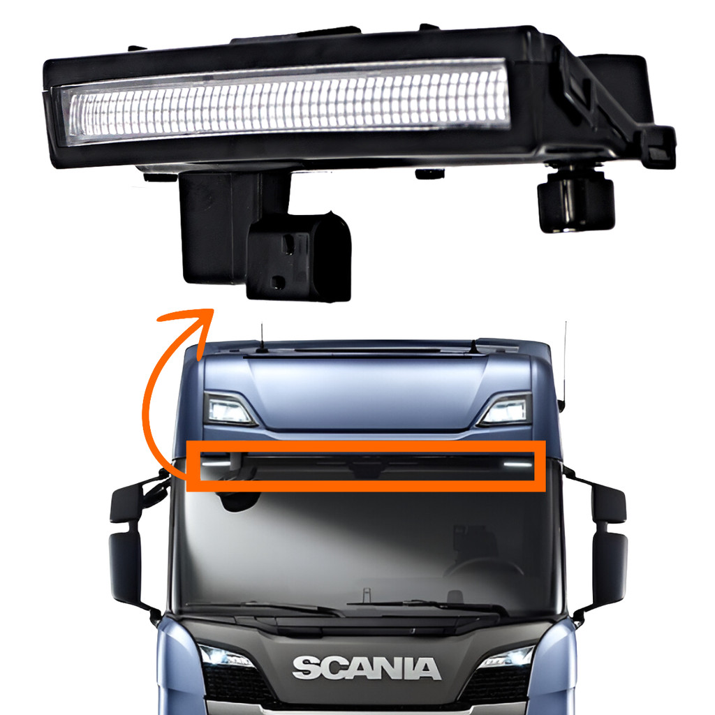 Lanterna Quebra Sol Compatível Scania NTG Série S