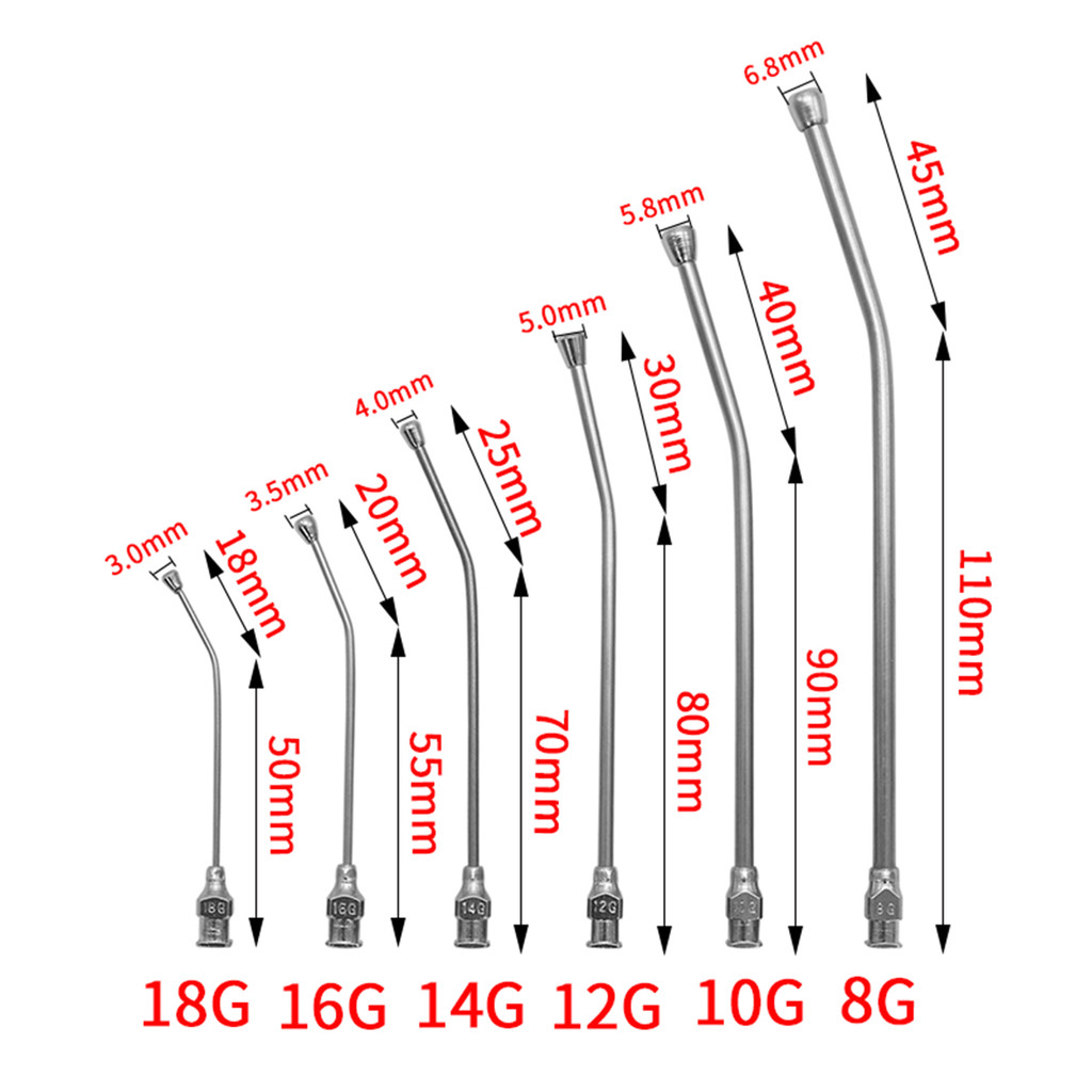 Kit 6 Ponteira Para Seringa De Alimentação Filhotes Pássaros e Aves em Oferta na Shopee