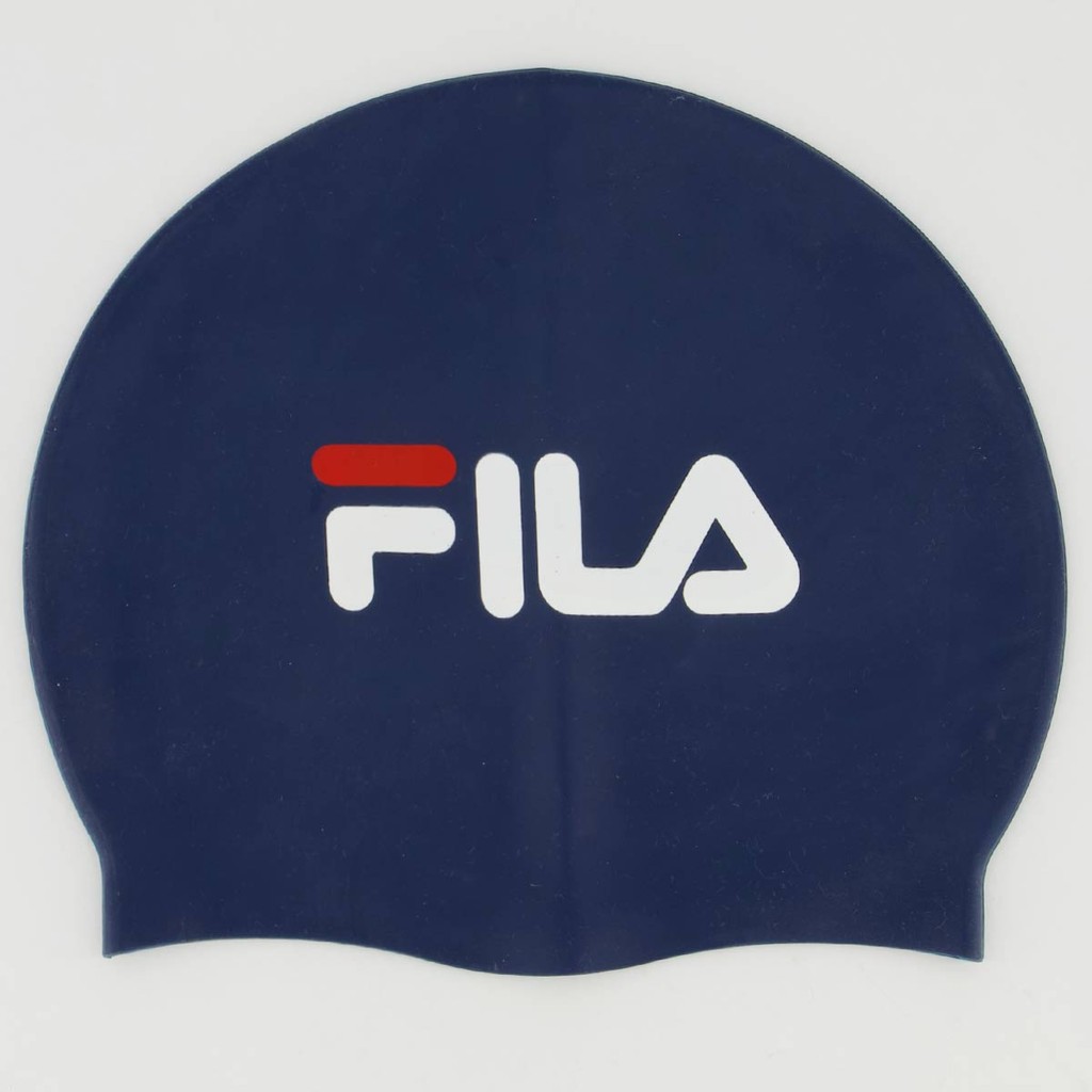Touca de Natação Fila Swimming Azul Marinho em Oferta na Shopee