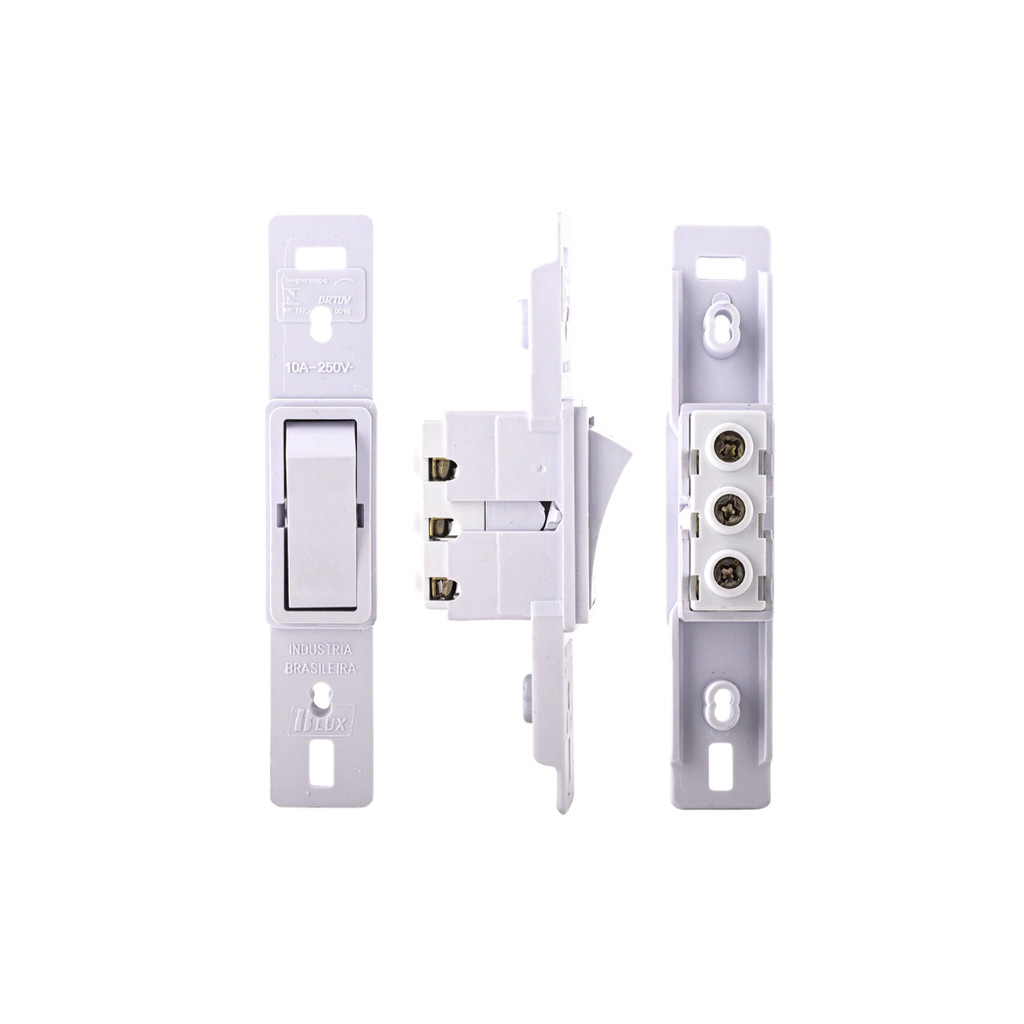 INTERRUPTOR PARALELO 10A 250V BRANCO - BLUX