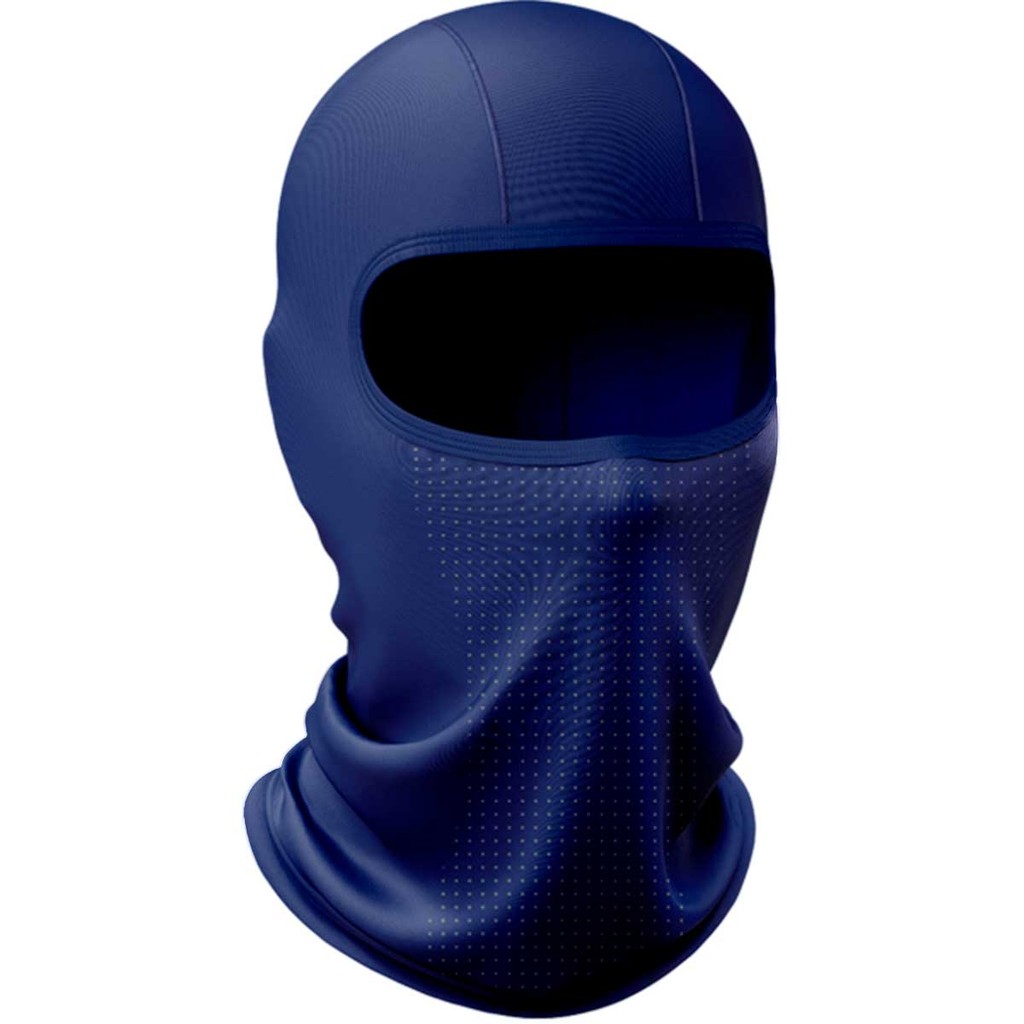 Balaclava Poliamida Tática Pesca Airsoft Touca Preta Proteção cabeça UV Mar Negro