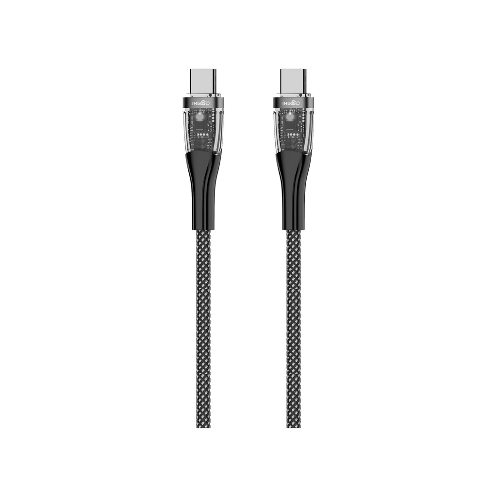 Cabo Type-c/type-c 2m 60w Turbo Imenso Original Saída Nylon Trançado IMS-132a em Oferta na Shopee