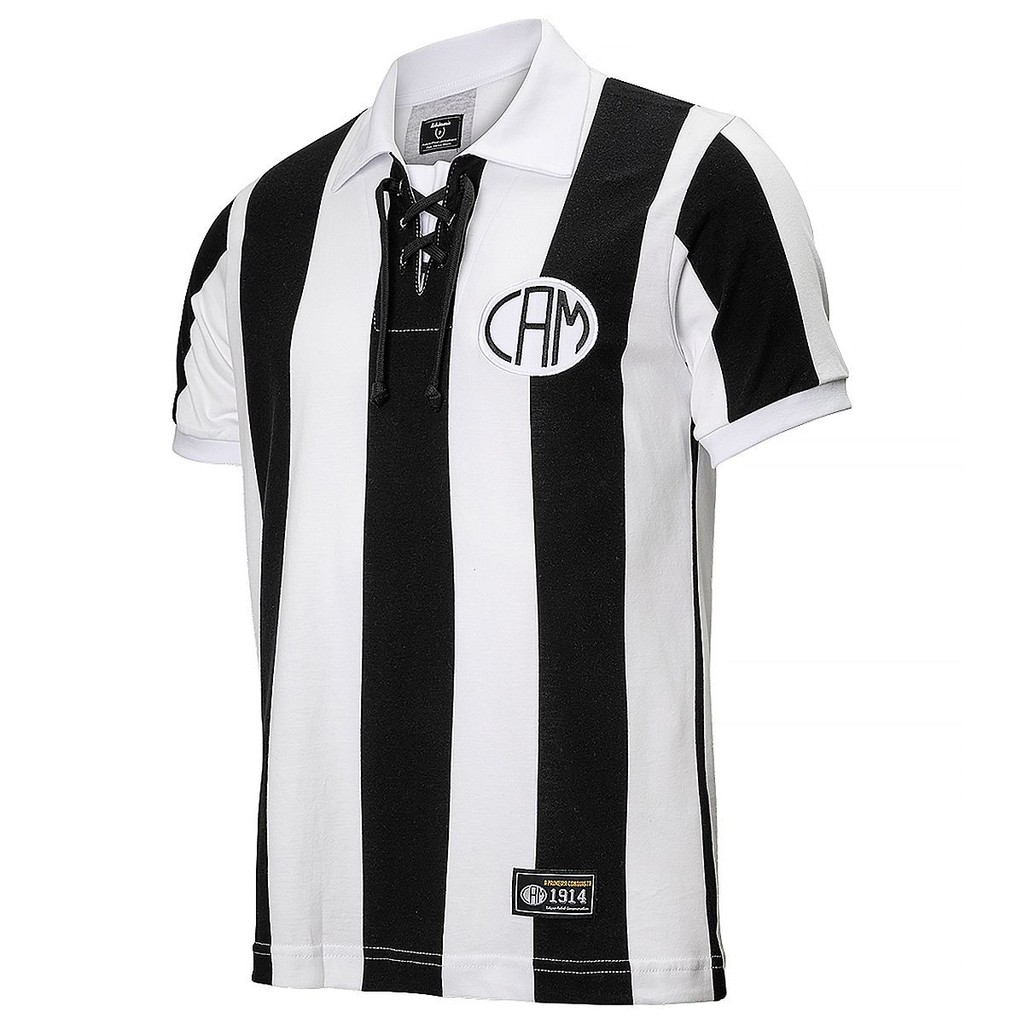 Camisa Atlético Mineiro Retrô 1914 Oficial em Oferta na Shopee