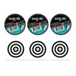 Kit 03 Chumbinho Sonic Pró 5,5mm -125 unids + 30 Alvos