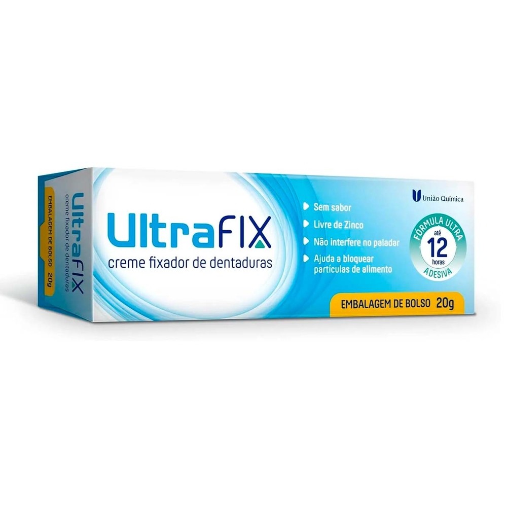 Ultrafix Creme Sem Sabor 20g em Oferta na Shopee