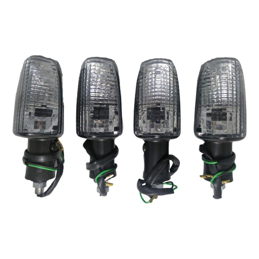 Pisca Da Fan 125 Fume Cristal Metalizada Jogo 4 Gvs