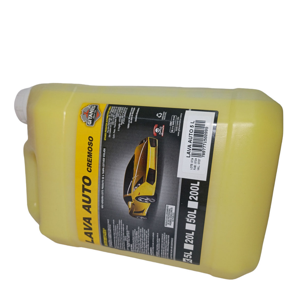 Lava Autos Cremoso 5L Gitanes — imagem 2 de 2