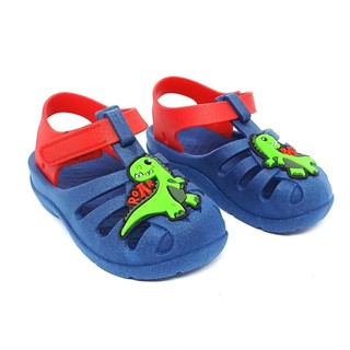 Sandália Babuche Menino Baby Fly Dino Luelua 129516 em Oferta na Shopee