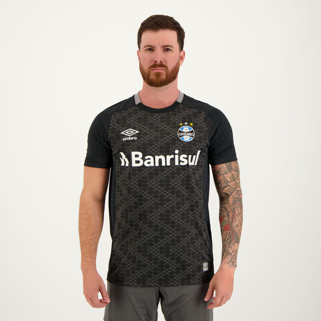 Camisa Umbro Grêmio Goleiro 2022 em Oferta na Shopee