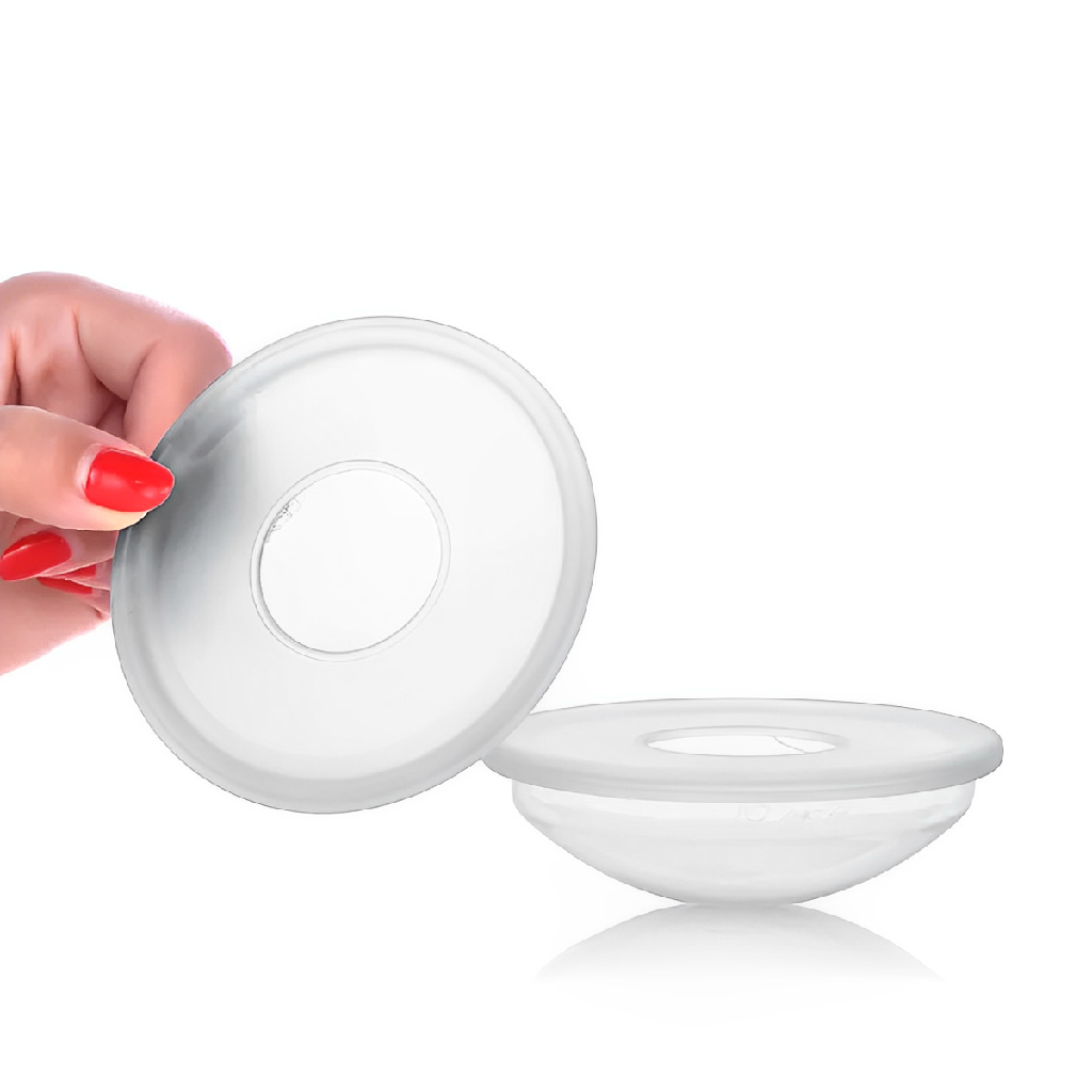 Coletor De Leite Materno Sem Silicone Concha/Almofada De Para Seios Bpa Free