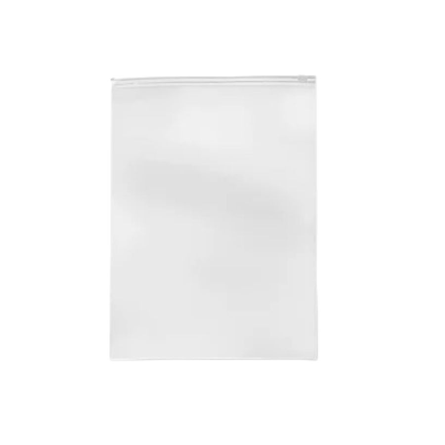 Saco Trilho Zip Transparente - 25x35cm - 50 unidades - Rizzo