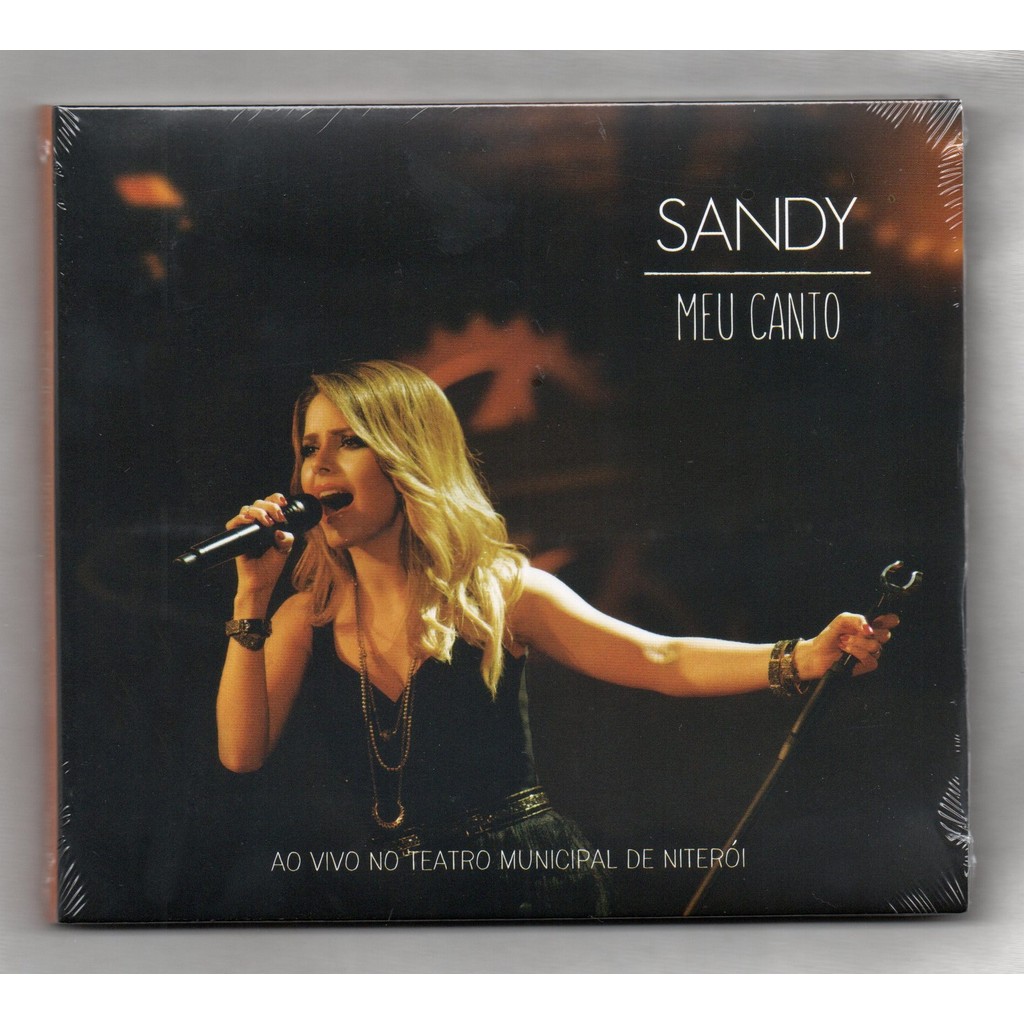 Sandy CD Meu Canto Ao Vivo No Teatro Municipal De Niterói