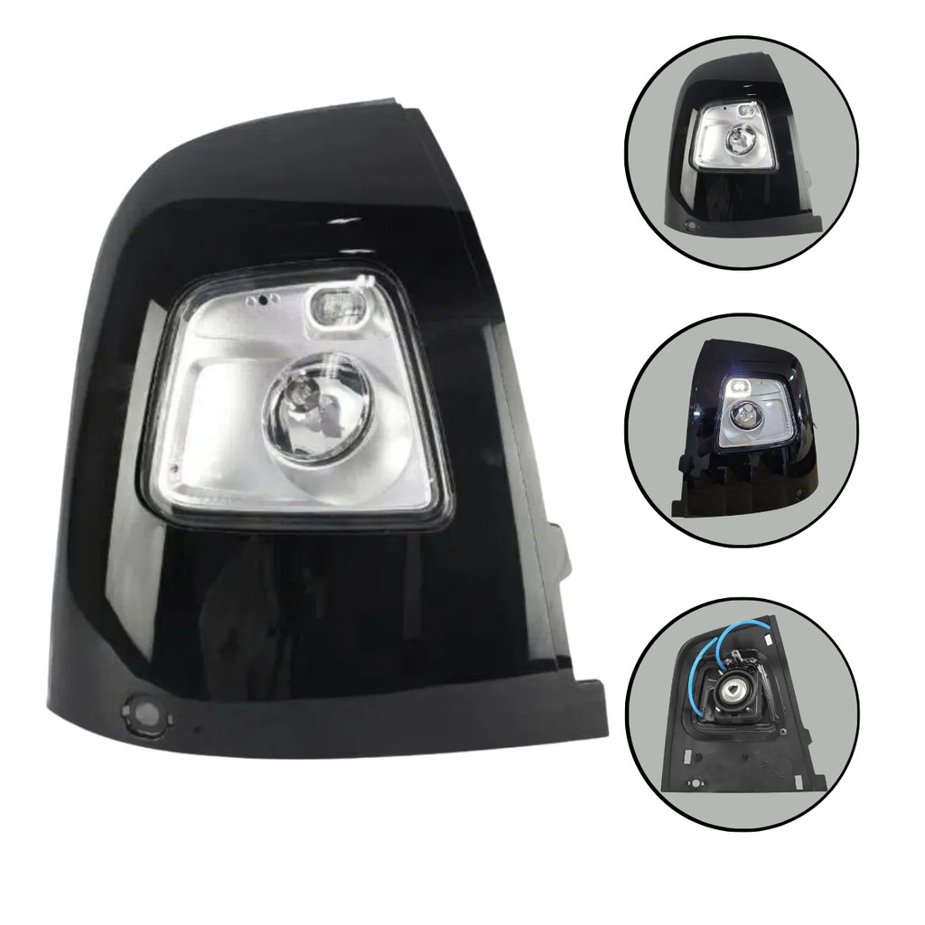 Jogo do Farol Farolete Auxiliar Teto Volvo Fh New Motorista e Passageiro