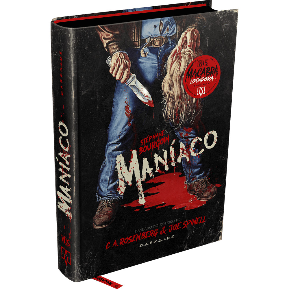 Capa do livro Livro - Maníaco - por Stéphane Bourgoin - Editora Darkside