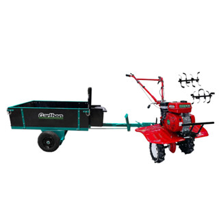 Motocultivador à Gasolina GMC-7000-1 com Carretinha GCM-250 em Oferta na Shopee