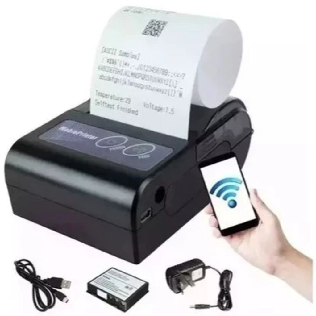 Mini Impressora Via Bluetooth Portátil Térmica 58mm Compatível Com Androide-LEGAL