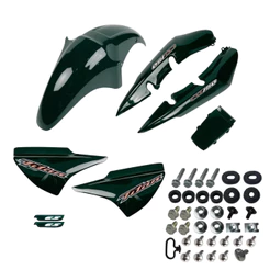 Kit Carenagem Titan 150 Verde 2004 2005 + Adesivos e Parafusos.