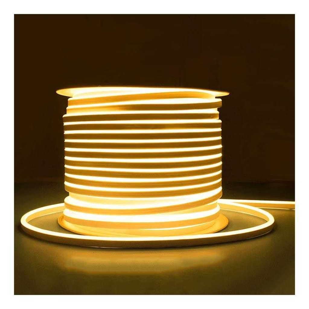 Kit 5 a 30metros Mangueira Fita LED Neon Flex Branco Quente/Branco Frio  3500K/6500K 110v/220V em Oferta na Shopee