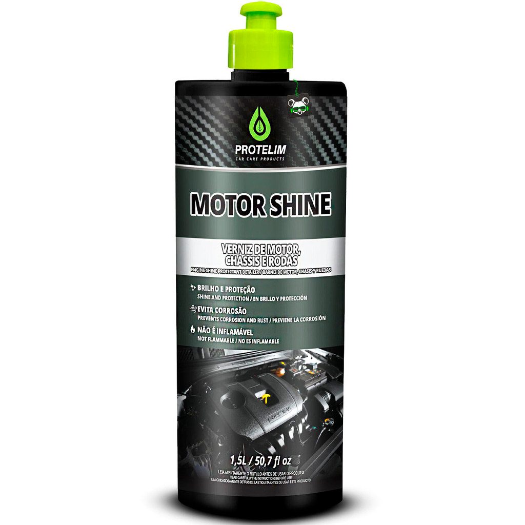 Verniz de Motor Caixa de Roda Chassis Motor Shine Proteção Brilho 1,5L Protelim em Oferta na Shopee