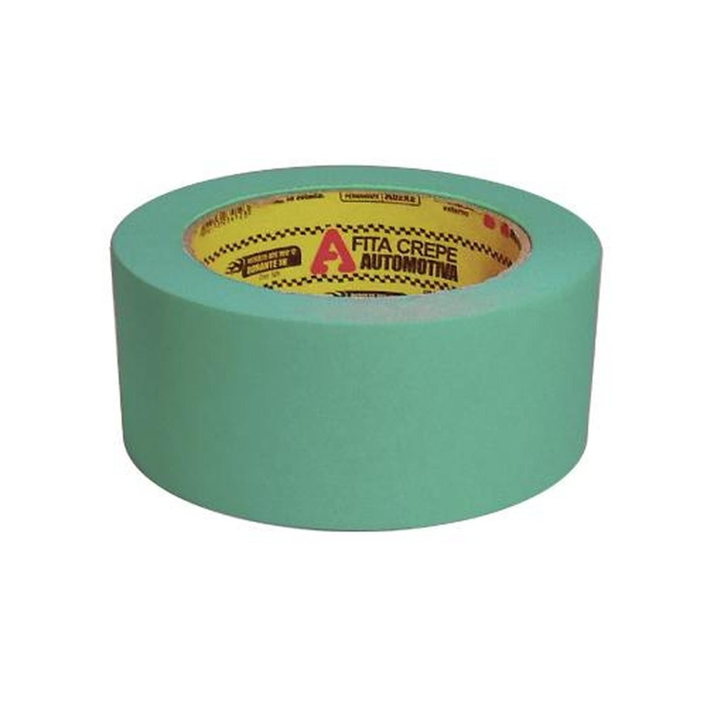 Fita Crepe Automotiva Verde 48mm X 50m Resistente Até 100°c Funilaria e Pintura — R$ 48,37 em Shopee