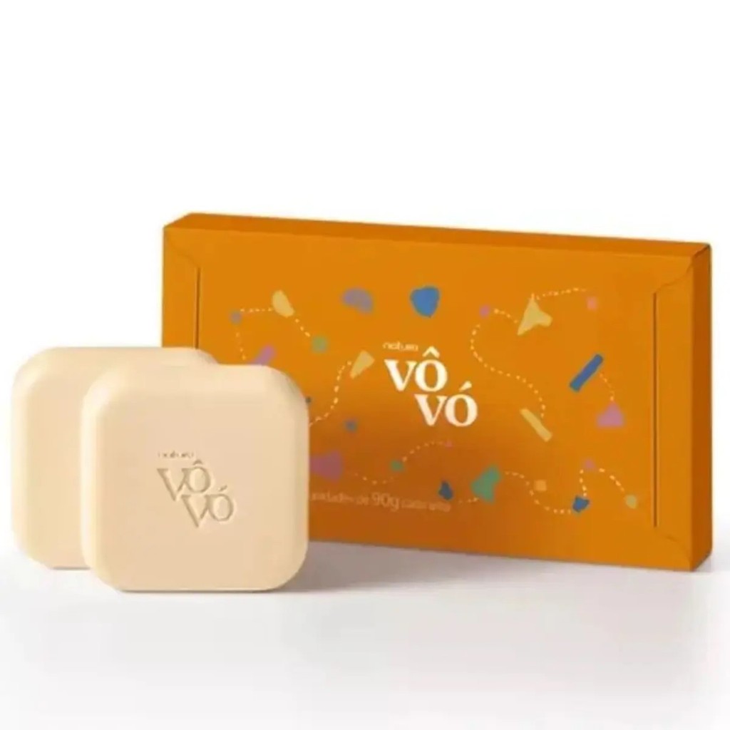 Sabonete em Barra Vôvó 2 un. de 90 g cada - Natura em Oferta na Shopee