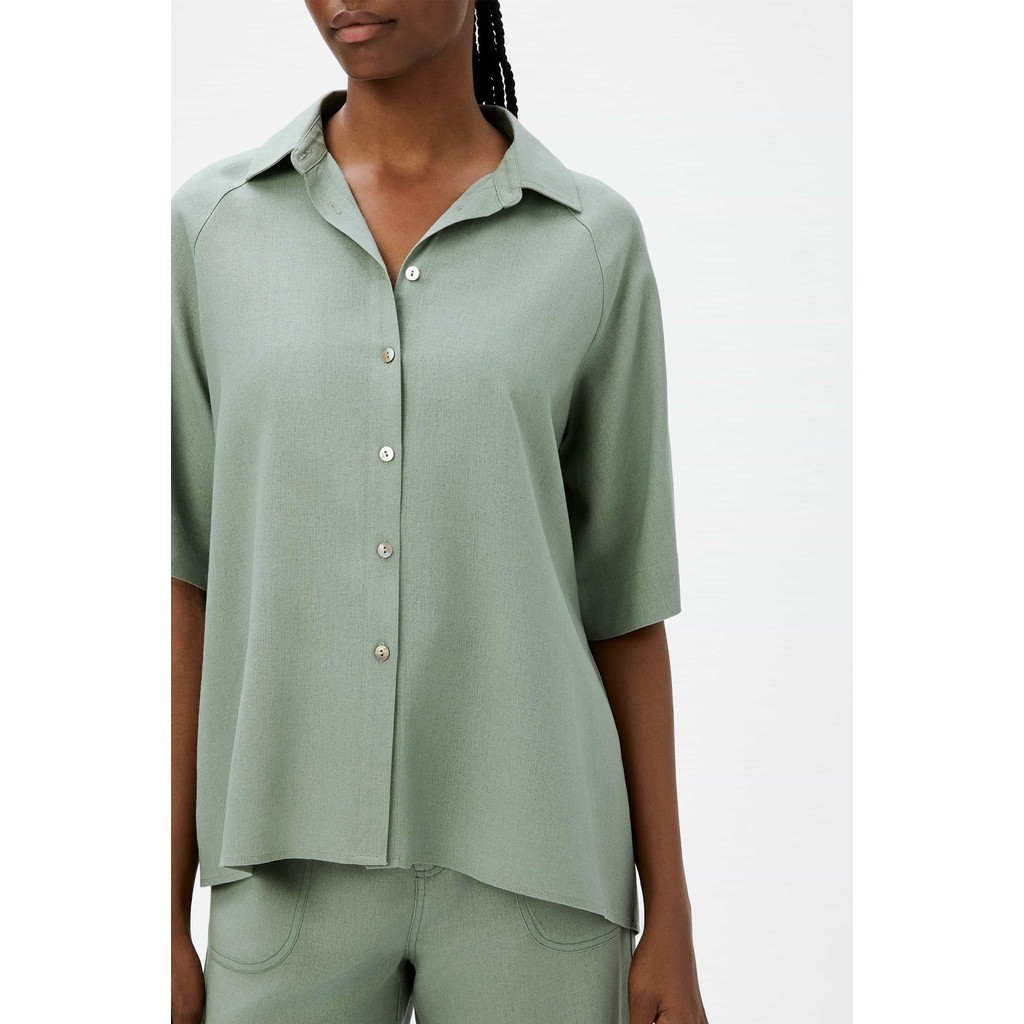 CAMISA FEMININA MEIA MANGA EVASÊ - HERING